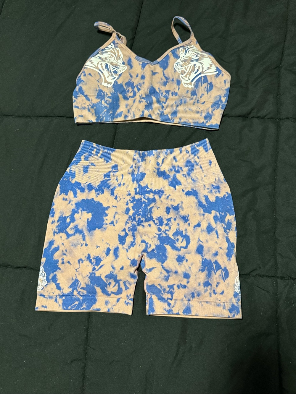 Darc Sport SHE Blue and Pink Tie-Dye Set Small
